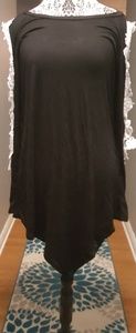 Black long sleeve tunic